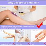 Hair Removal Waxing Kit with Wax Warmer and Beans