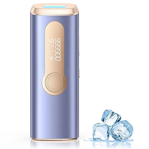 Glattol IPL Hair Removal Device with Cooling, 3-in-1