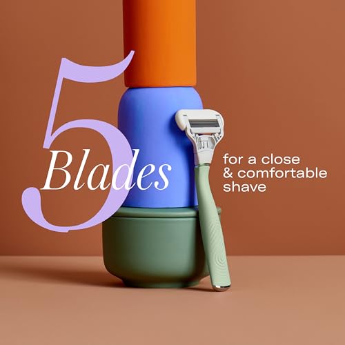 Flamingo Women's Razor Set with Shaving Gel