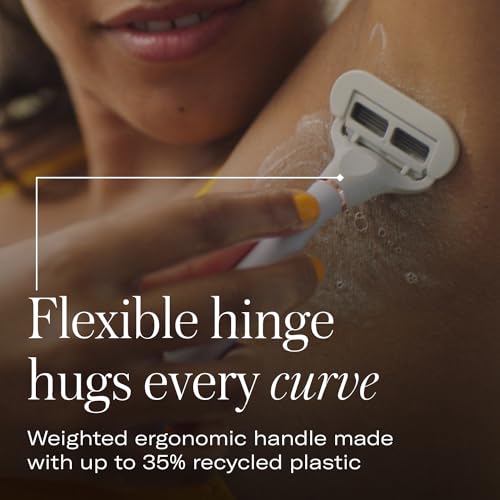 Flamingo Women's Razor Set with Shaving Gel