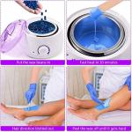 Hair Removal Waxing Kit with Wax Warmer and Beans