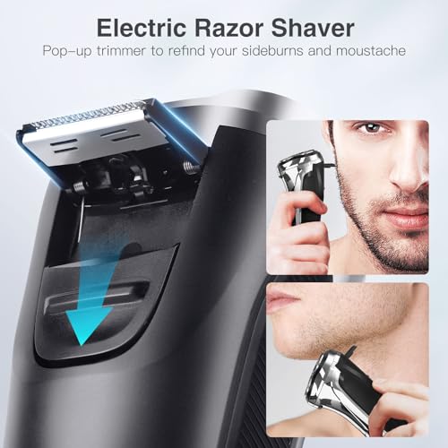 YIRISO Waterproof Electric Razor for Men