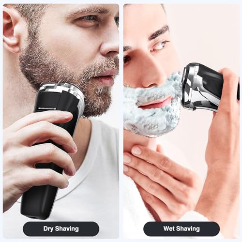 YIRISO Waterproof Electric Razor for Men