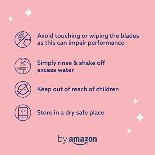 Women's 5-Blade Razor with Pivot Handle and Refills