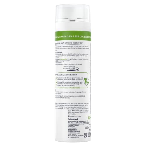 NIVEA MEN Sensitive Shave Gel with Chamomile & Vitamin E