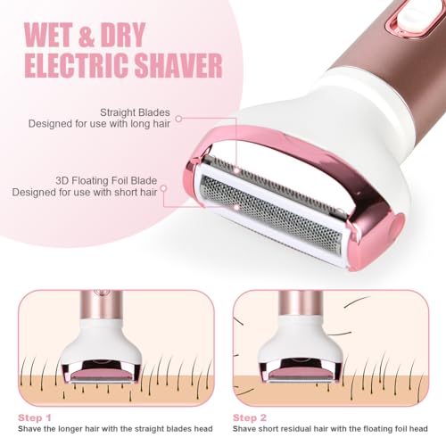 ACWOO 4-in-1 Women's Electric Shaver