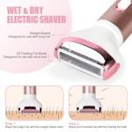 ACWOO 4-in-1 Women's Electric Shaver