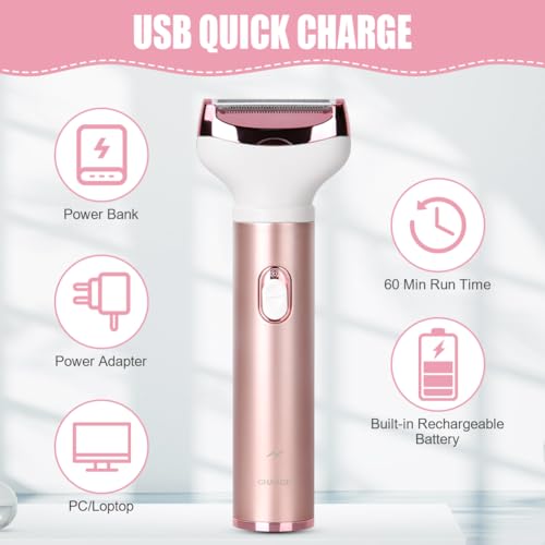 ACWOO 4-in-1 Women's Electric Shaver