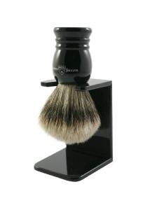Edwin Jagger Super Badger Shaving Brush with Stand