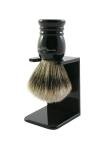 Edwin Jagger Super Badger Shaving Brush with Stand