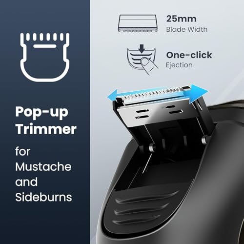 SHPAVVER Rechargeable Men's Electric Razor & Trimmer
