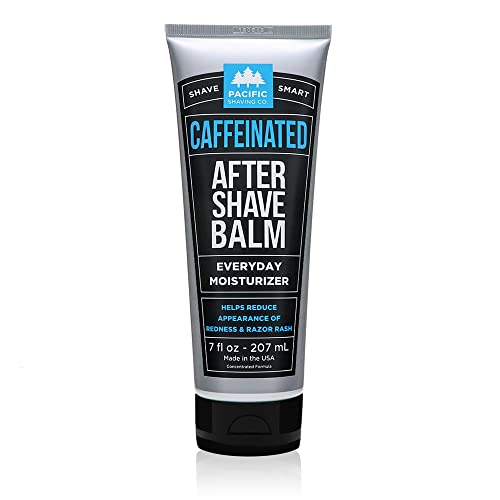Caffeinated Aftershave Balm for Sensitive Skin