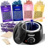 All-in-One Waxing Kit with Heater and Spatulas