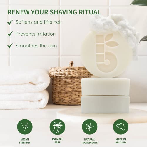 Bambaw Women's Shaving Soap with Apricot Oil