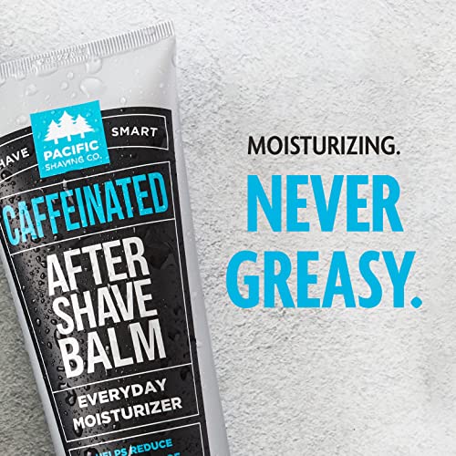 Caffeinated Aftershave Balm for Sensitive Skin