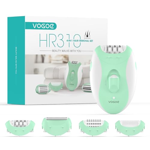 VOGOE 4-in-1 Rechargeable Hair Removal Epilator
