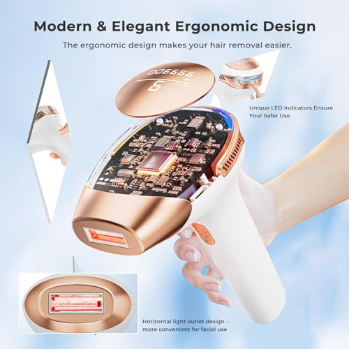 3-in-1 IPL Laser Hair Removal Device
