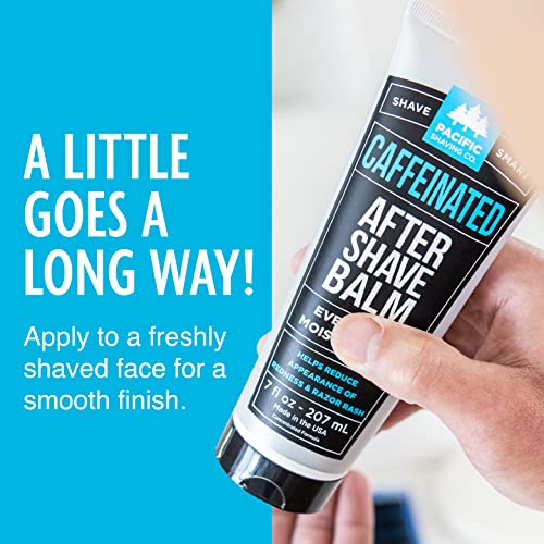 Caffeinated Aftershave Balm for Sensitive Skin