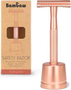 Rose Gold Metal Safety Razor for Women