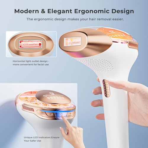 3-in-1 IPL Laser Hair Removal Device