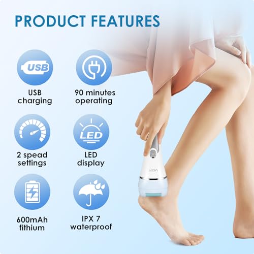 6-in-1 Waterproof Rechargeable Hair Removal Kit