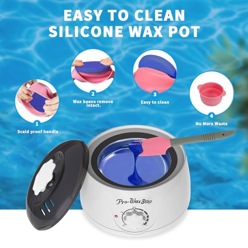 Professional Digital Waxing Kit with Easy-Clean Pot