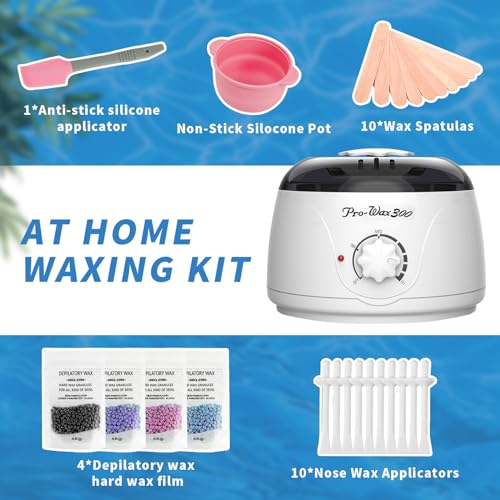 Professional Digital Waxing Kit with Easy-Clean Pot