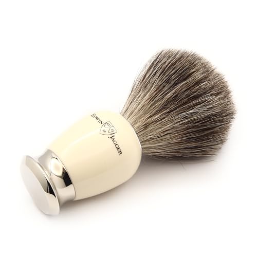 Edwin Jagger Classic Badger Shaving Brush with Stand