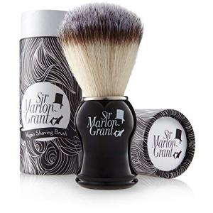 Sir Marlon Vegan Shaving Set with Travel Case