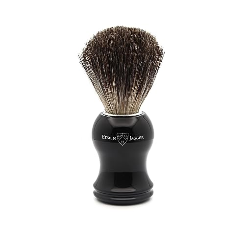 Edwin Jagger Classic Badger Shaving Brush - Black