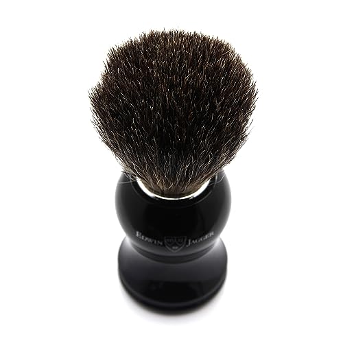 Edwin Jagger Classic Badger Shaving Brush - Black