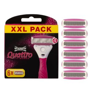 Wilkinson Sword Women's Quattro Razor Blade Refills