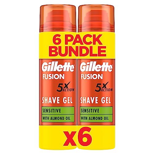 Gillette Fusion Shave Gel for Sensitive Skin