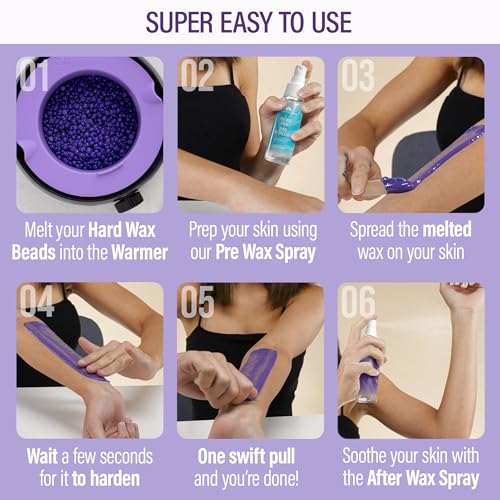 Tress Wellness Hard Waxing Kit with Beads