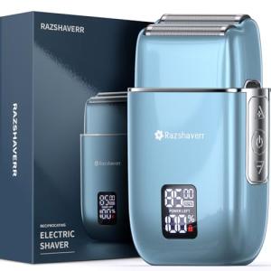 Upgraded Waterproof Electric Razor with 3 Speeds