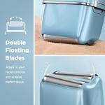 Upgraded Waterproof Electric Razor with 3 Speeds