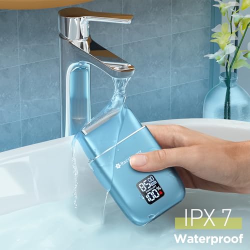 Upgraded Waterproof Electric Razor with 3 Speeds