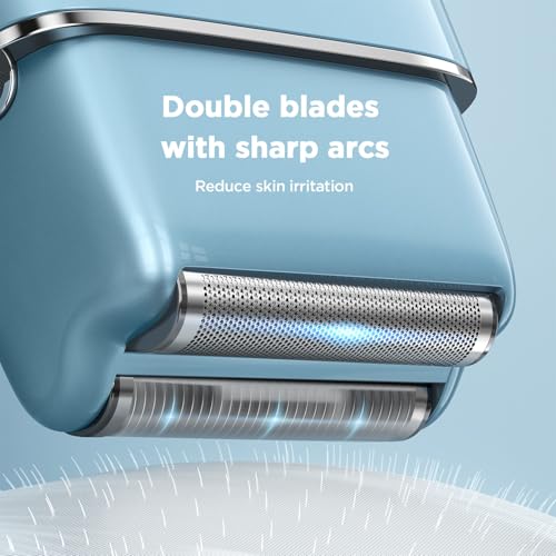 Upgraded Waterproof Electric Razor with 3 Speeds