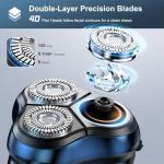 Uythumidid Rechargeable Electric Razor for Men