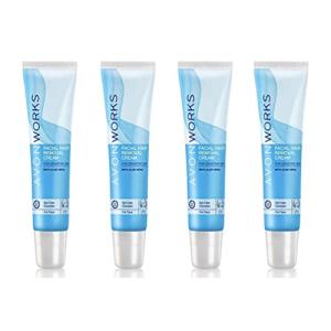 Avon Works Facial Hair Removal Cream 4-Pack