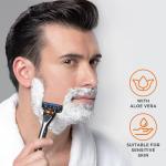 5-Blade Razor for Men with 15 Refills