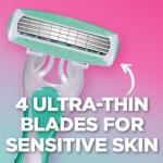 Wilkinson Sword Quattro Women's Disposable Razors - 3 Pack