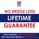 Gentleman's Vegan Shaving Brush - No Bristle Loss
