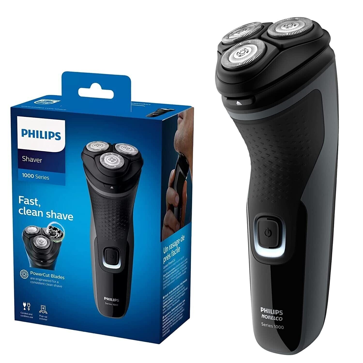 Philips Norelco Electric Shaver Trimmer Series 2000 Men's Shaver