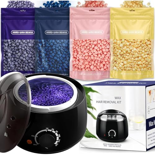 Home Waxing Kit with Heater and Beads