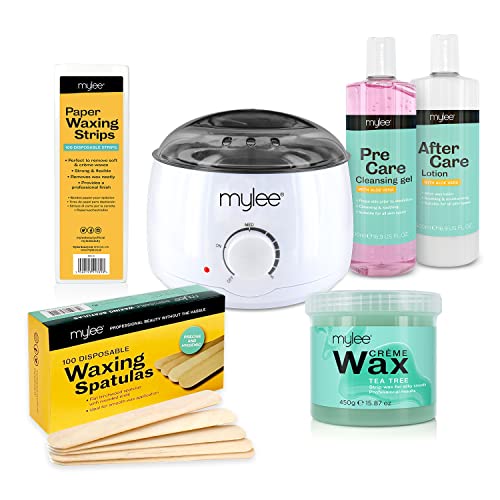 Mylee Complete Waxing Kit with Heater and Accessories