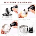 Anbbas 3-in-1 Badger Shaving Brush Set