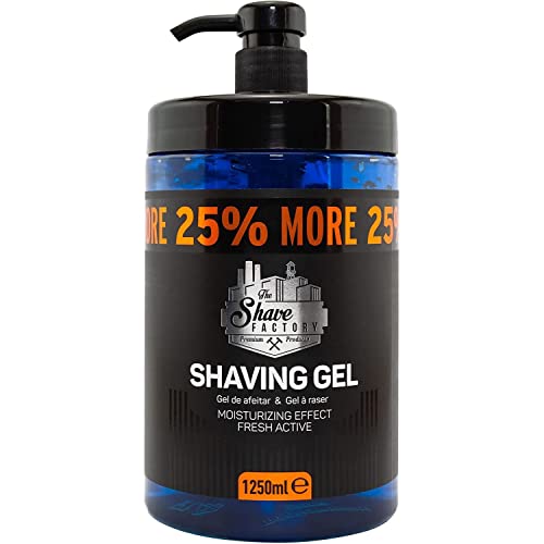 Shave Factory Moisturizing Shaving Gel – 25% Extra