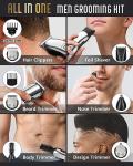 Ufree Waterproof Beard Trimmer for Men