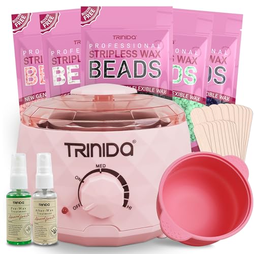 Trinida Professional Waxing Kit with Silicone Pot